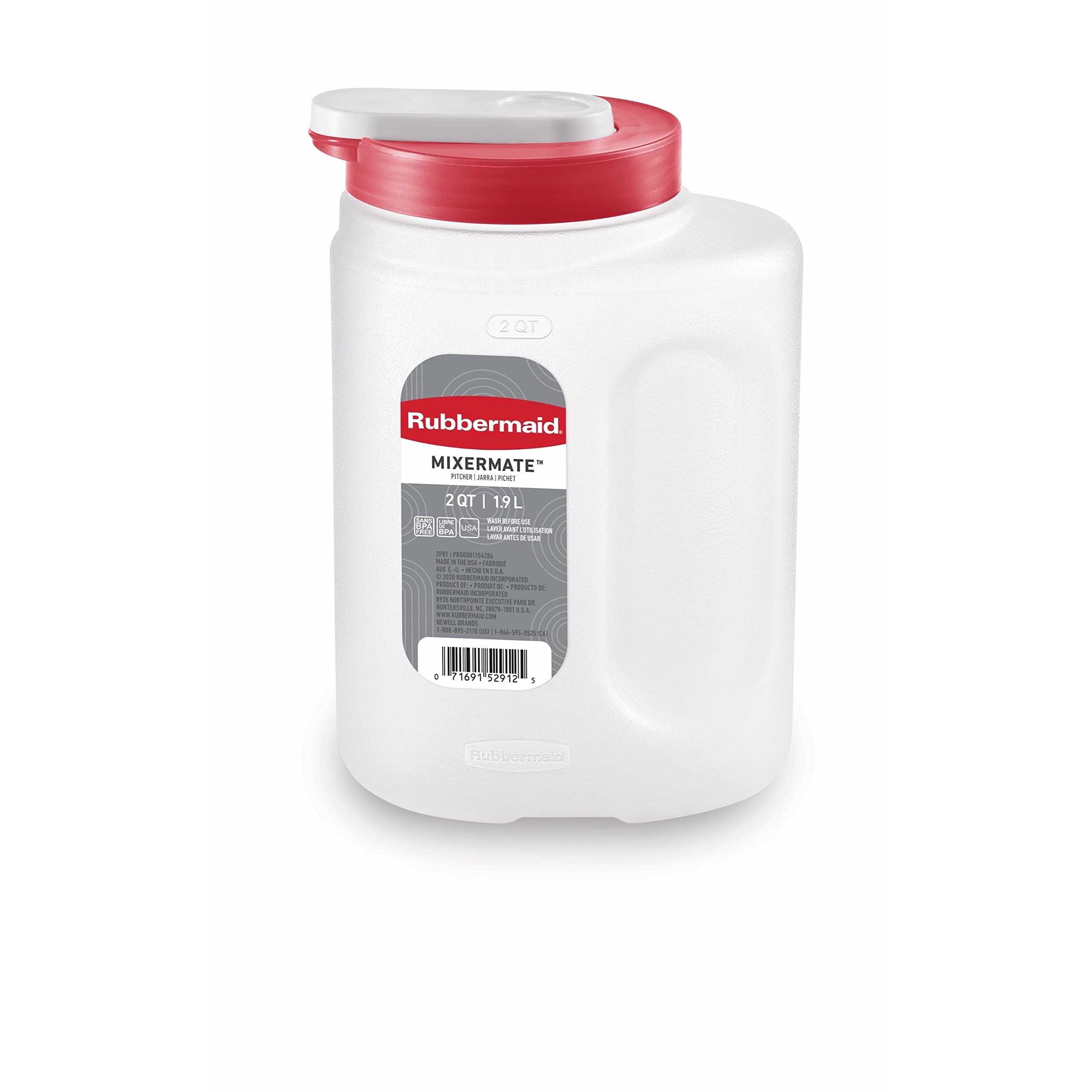 Rubbermaid® 2122603 Mixermate™ Leak-Resistant Pitcher - Image 3