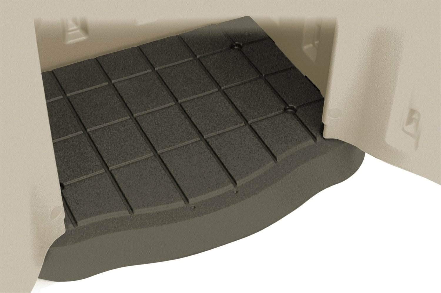 Rubbermaid Compact Vertical Resin Storage Shed With Floor (2 x 2.5 Ft), Weather Resistant, Beige/Brown, Organization for Home/Backyard/Garden Tools/Porch/Patio Cushions/Pool Chemicals/Toys - Image 3