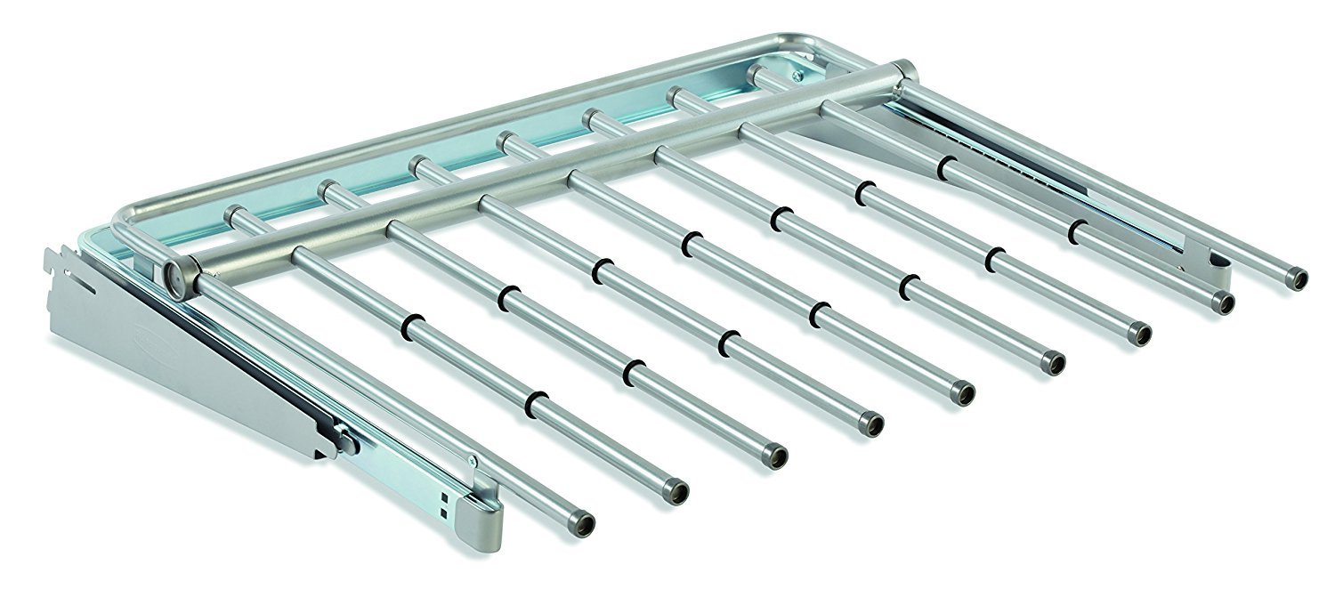 Rubbermaid Configurations Pants Rack, White, Holds 7 Pairs of Pants, Non-Slip, Closet Organization and Storage - Image 3