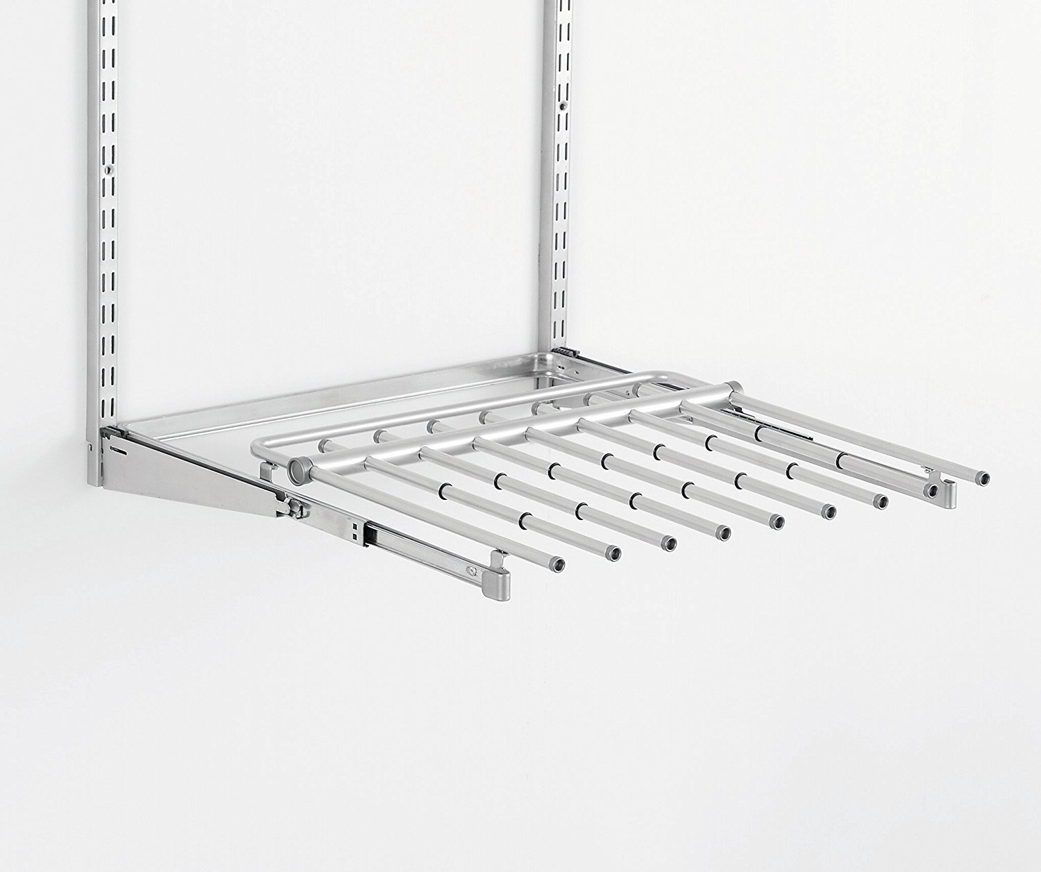 Rubbermaid Configurations Pants Rack, White, Holds 7 Pairs of Pants, Non-Slip, Closet Organization and Storage - Image 4