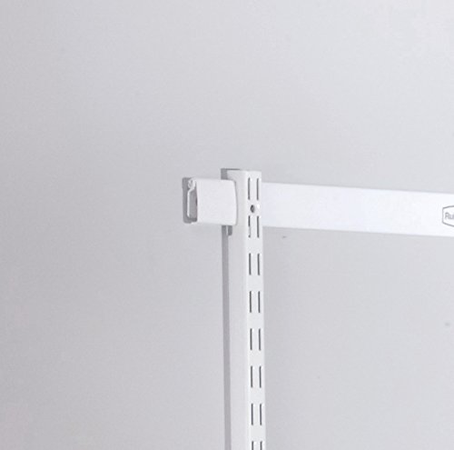 Rubbermaid Fast Track Upright Hardware 47.5" White Durable Ideal for Pantries Linen Closets Laundry Rooms Utility Rooms - Image 3
